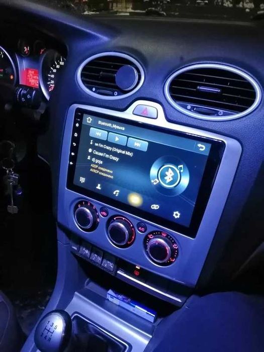 Navigatie Android Ford Focus 2005-2011 Waze YouTube GPS Casetofon