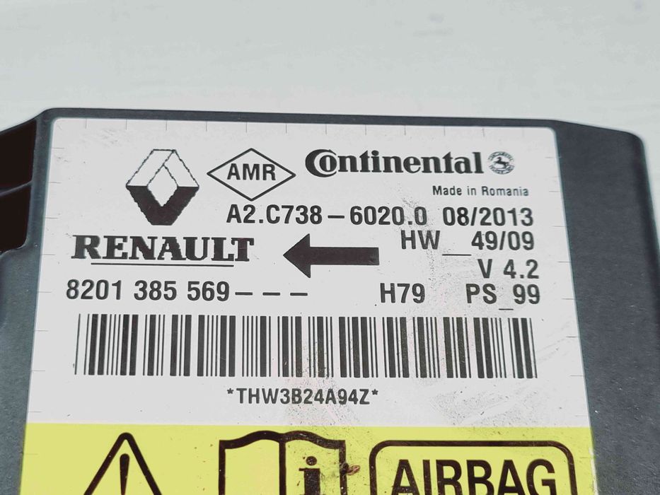 Calculator airbag Nissan Qashqai (2) [Fabr 2013-2017] 8201385569 1.5 D