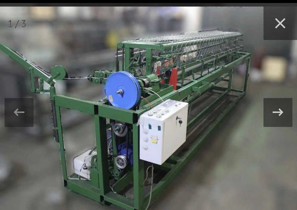 Станок автомат для производства сетки рабица САС 2.220