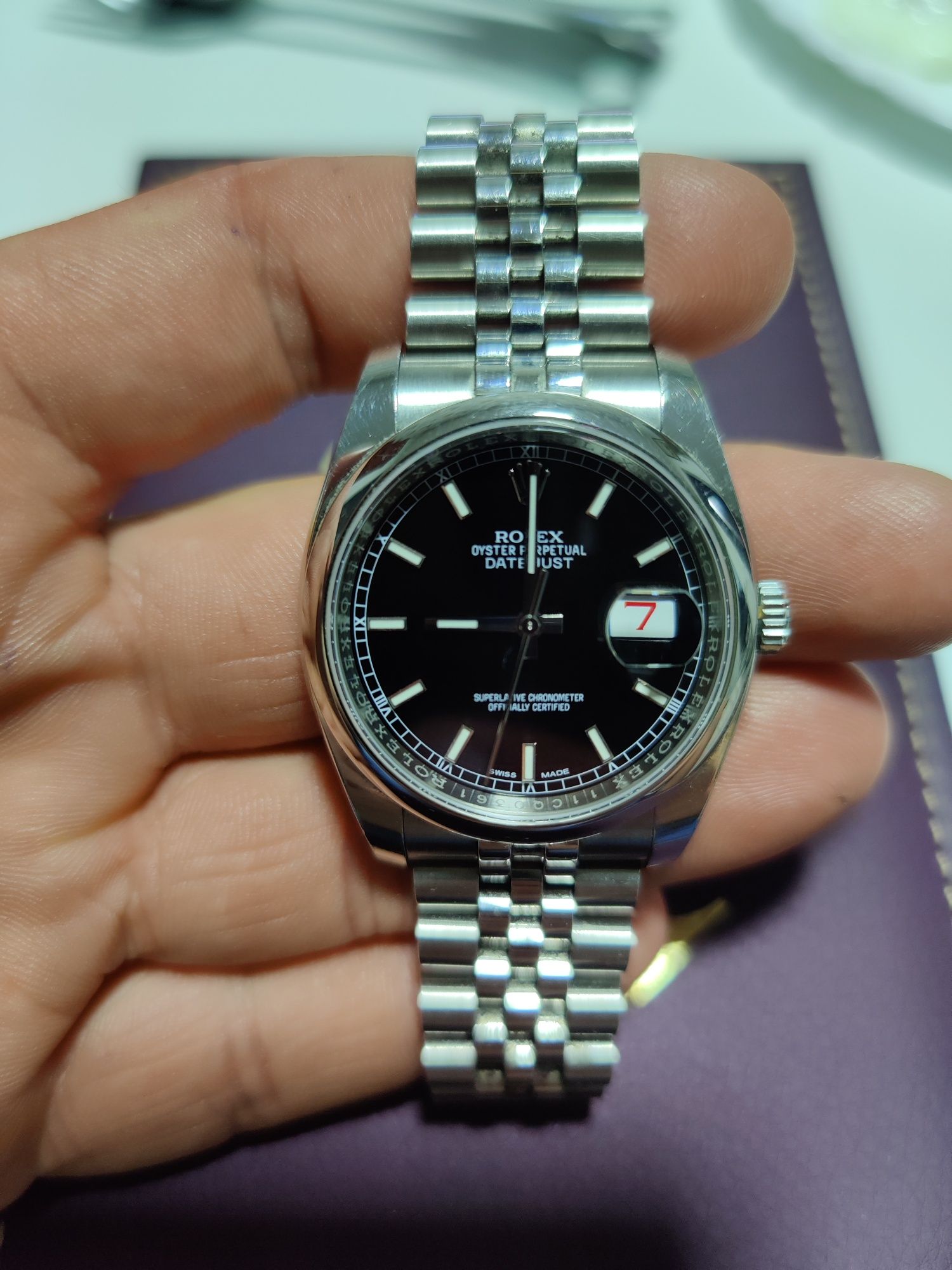 Rolex DateJust Superlative Chronometer