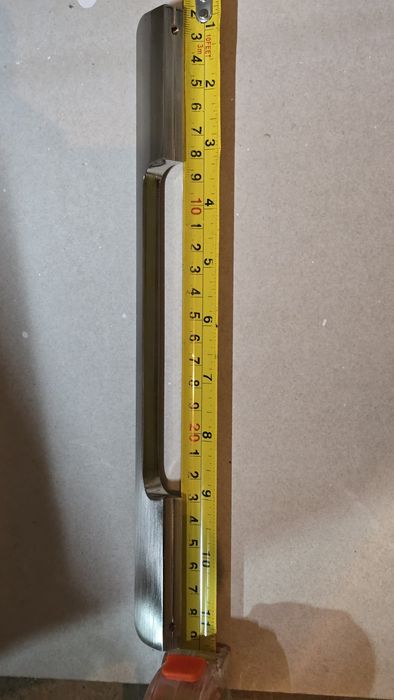 Maner mobilier aluminiu W4002, Argintiu,280 mm