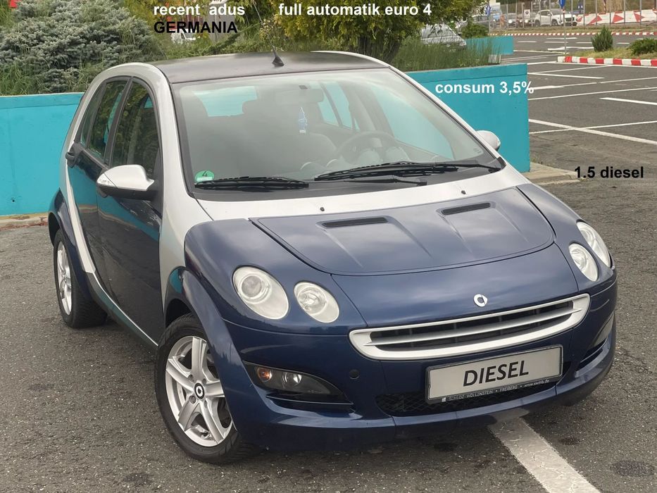 Smart Forfour SMART forfour diesel consum 3,5% RECENT ADUS GERMANIA full AUTOMATIK
