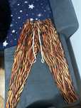 Pantaloni leopard alex ciobanu