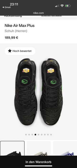 Nike Air Max Plus Tn 42 (26.5 cm) 100% originali