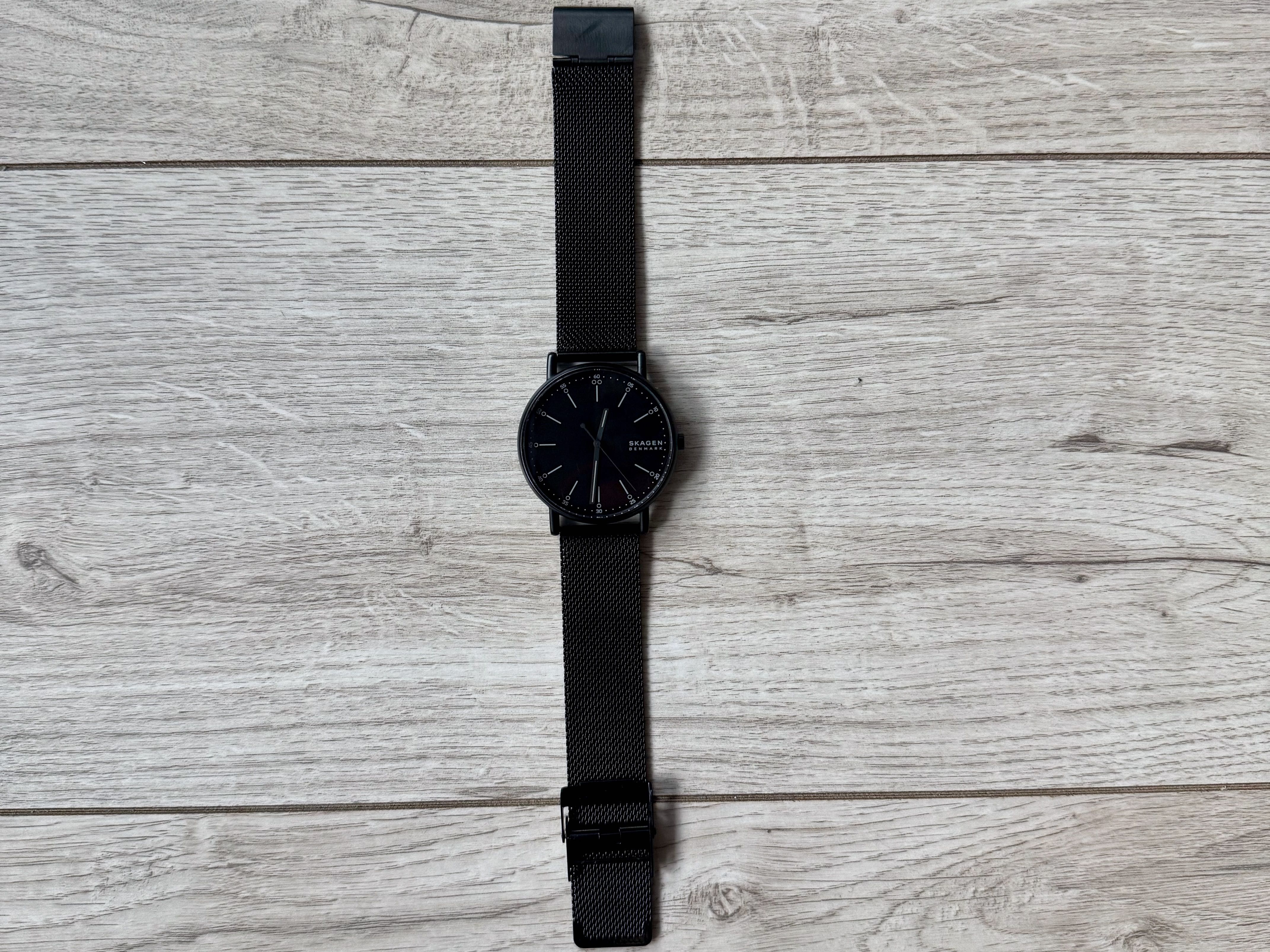Skagen Signatur SKW6579 - ceas mana barbatesc negru bratara metalica