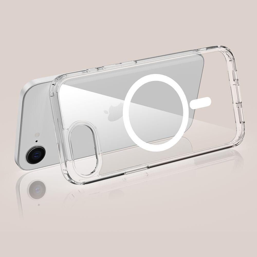 Tech-protect flexair hybrid magsafe калъф за iphone 16e - clear