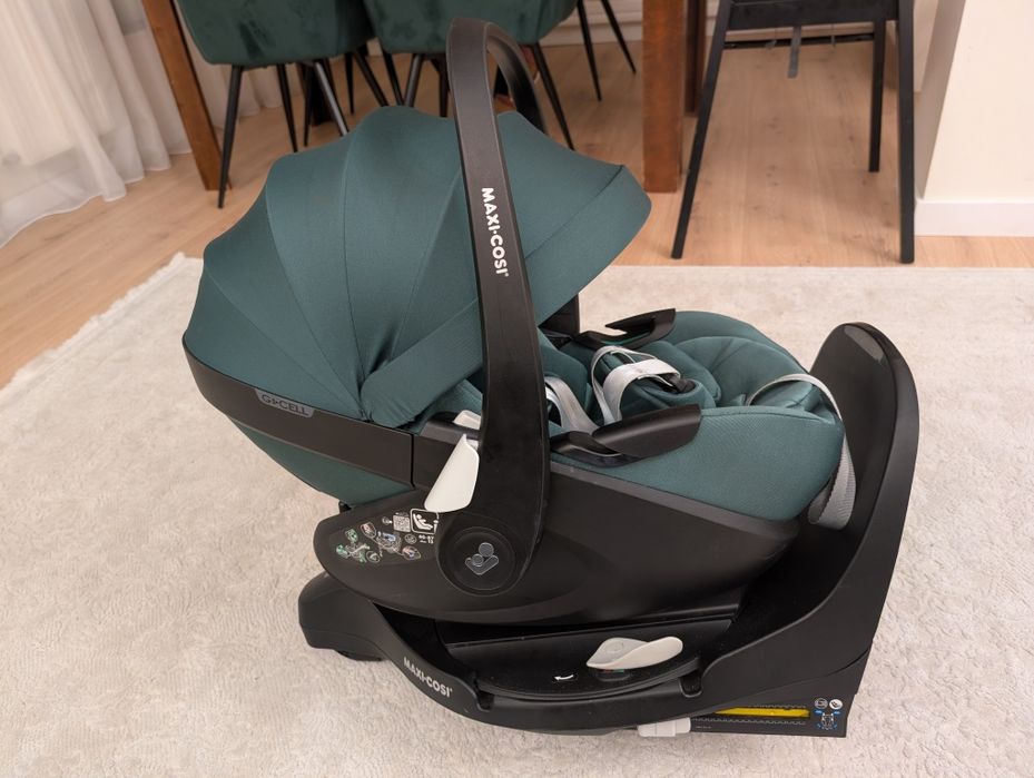 Scoică Maxi-Cosi Pebble 360 Pro + bază ISOFIX + adaptor carucior YOYO