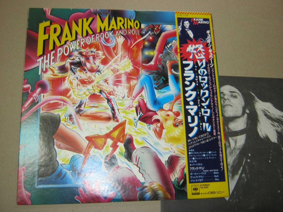 Виниловая пластинка  Frank MARINO   (JAPAN )