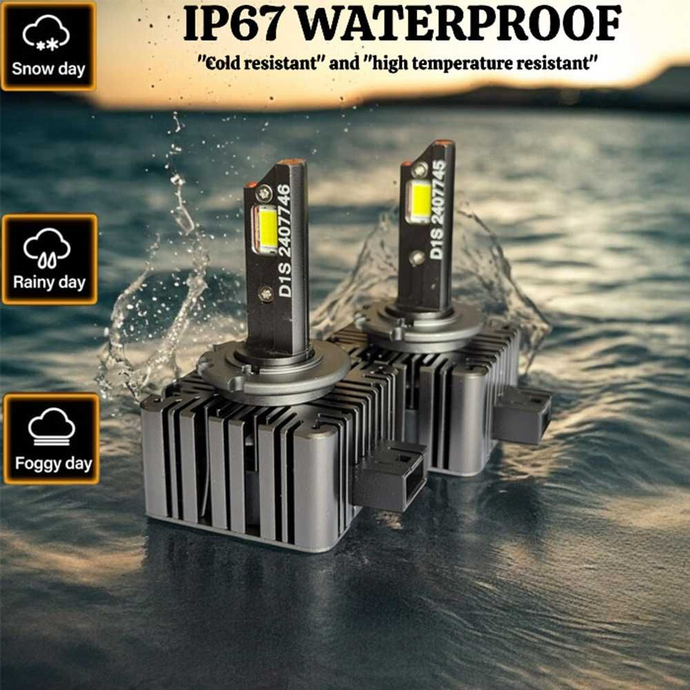 Диодни крушки D1S, D Series LED HID to LED, комплект