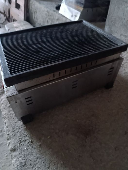 Электрическая чугунная решетка Işıkgaz Silverinox Endüstriyel 30 Luk 3