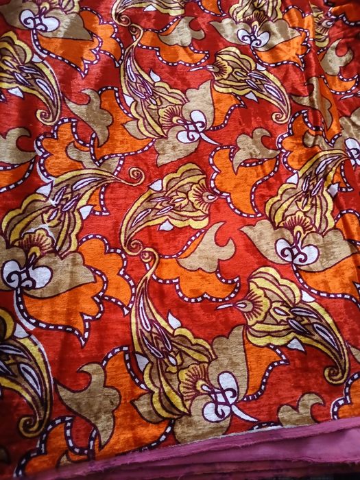 Плюш цветной СССР,  отрез продается