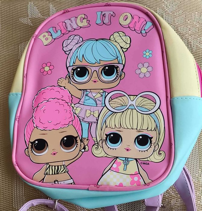 LOL нова детска кожена раница