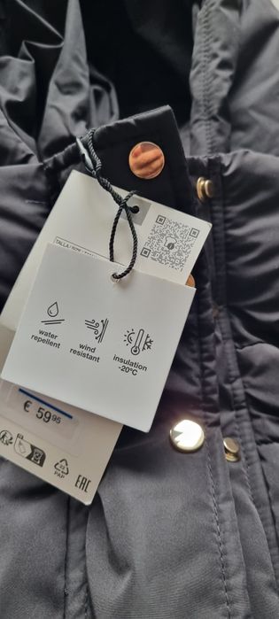 Geaca dama Zara masura XS-M oversized