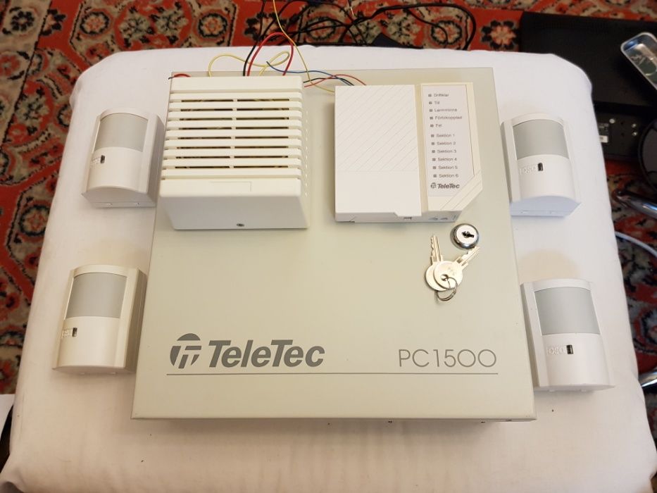 Kit alarma Teletec PC1500 / Made in Canada