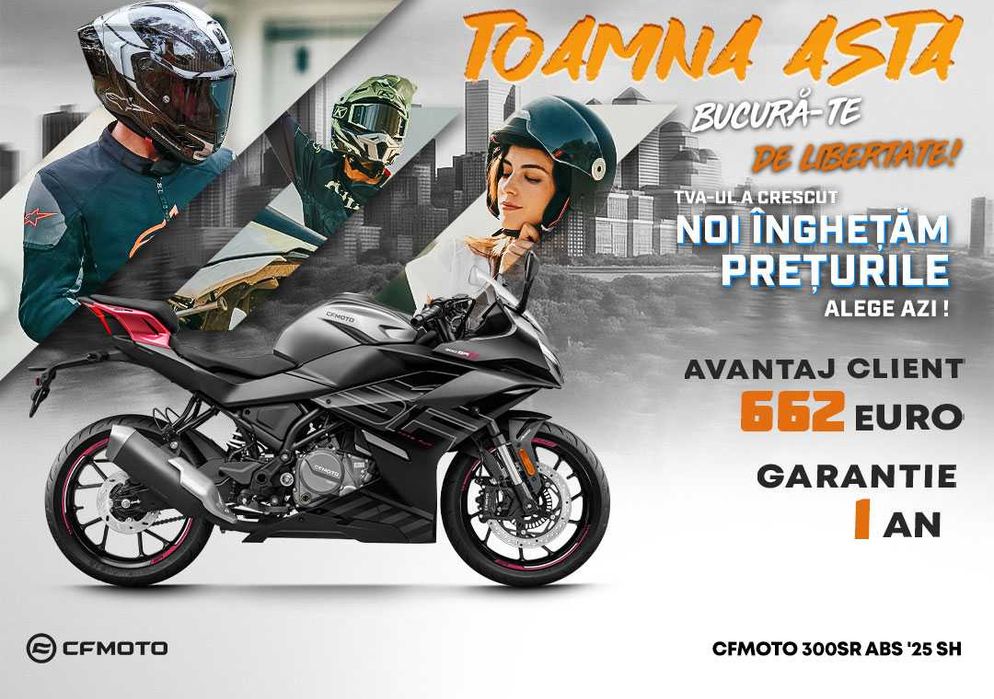Motocicleta CFMOTO 300SR ABS '25 SH