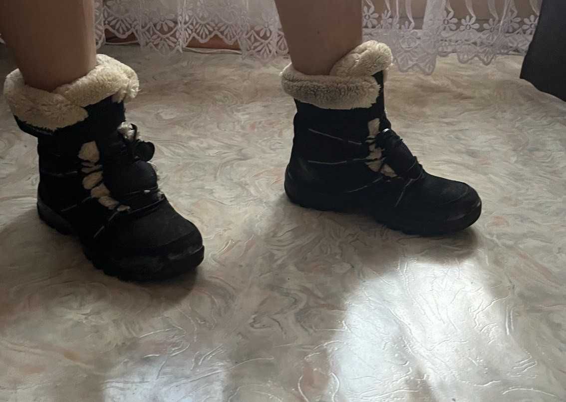 Зимние утепленные сапоги с мехом, непромокаемые и нескользящие
