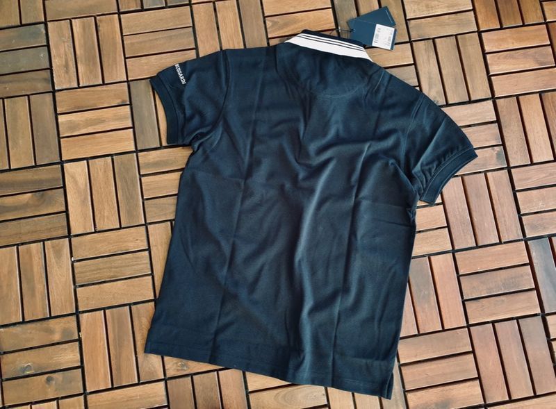 ПРОМО TRUSSARDI-M и XL-Оригинална мъжка черна поло тениска
