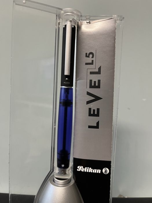 Pelikan Level L5 Blue & Silver химикал писец
