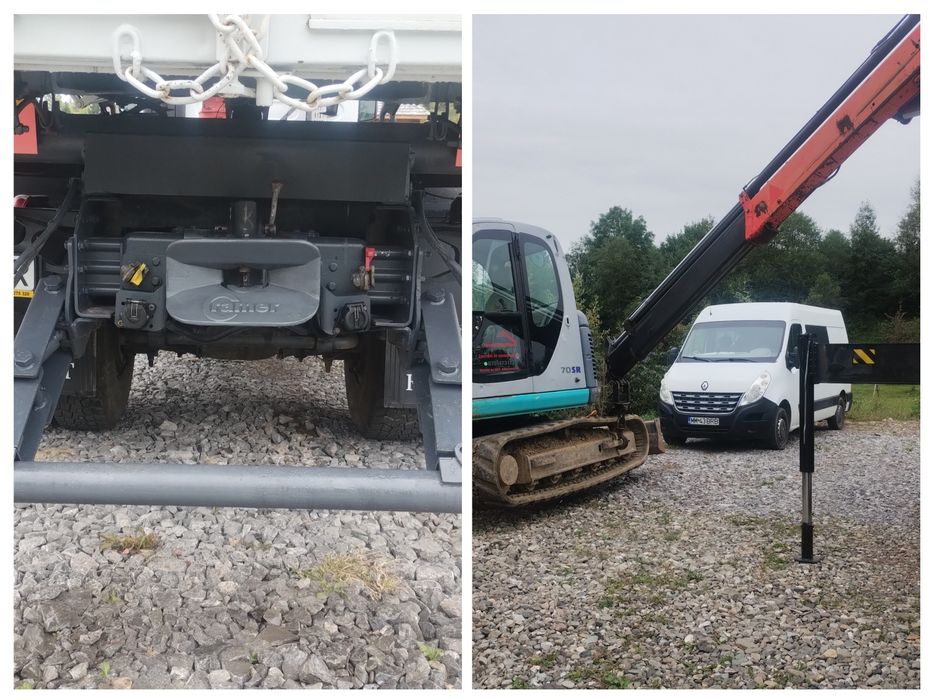 Renault kerax basculabil cu macara 370 dxi