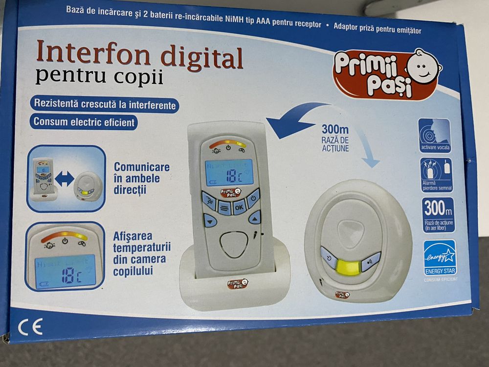 Interfon Digital pentru Copii Primii Pasi.  Produsul este nou.