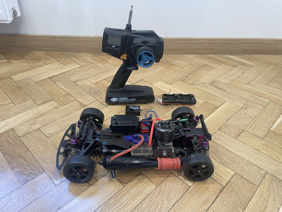 Hobao hyper 10 nitro rc (радиоуправляема кола)