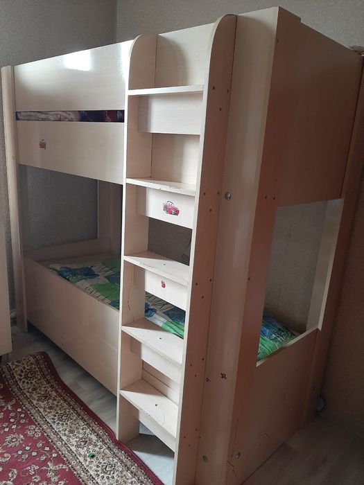 2 қабатты балалар үшін арналған кровать