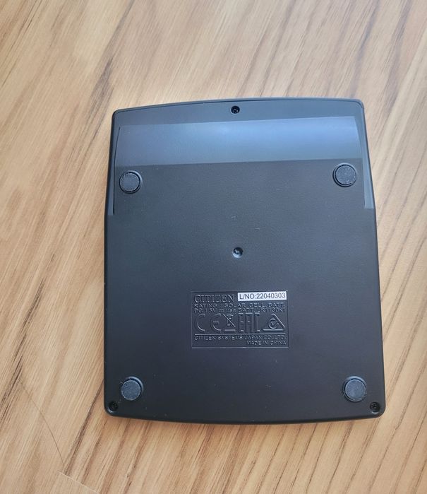 Calculator de birou Citizen 812bn, baterie și solar, 12 digiti