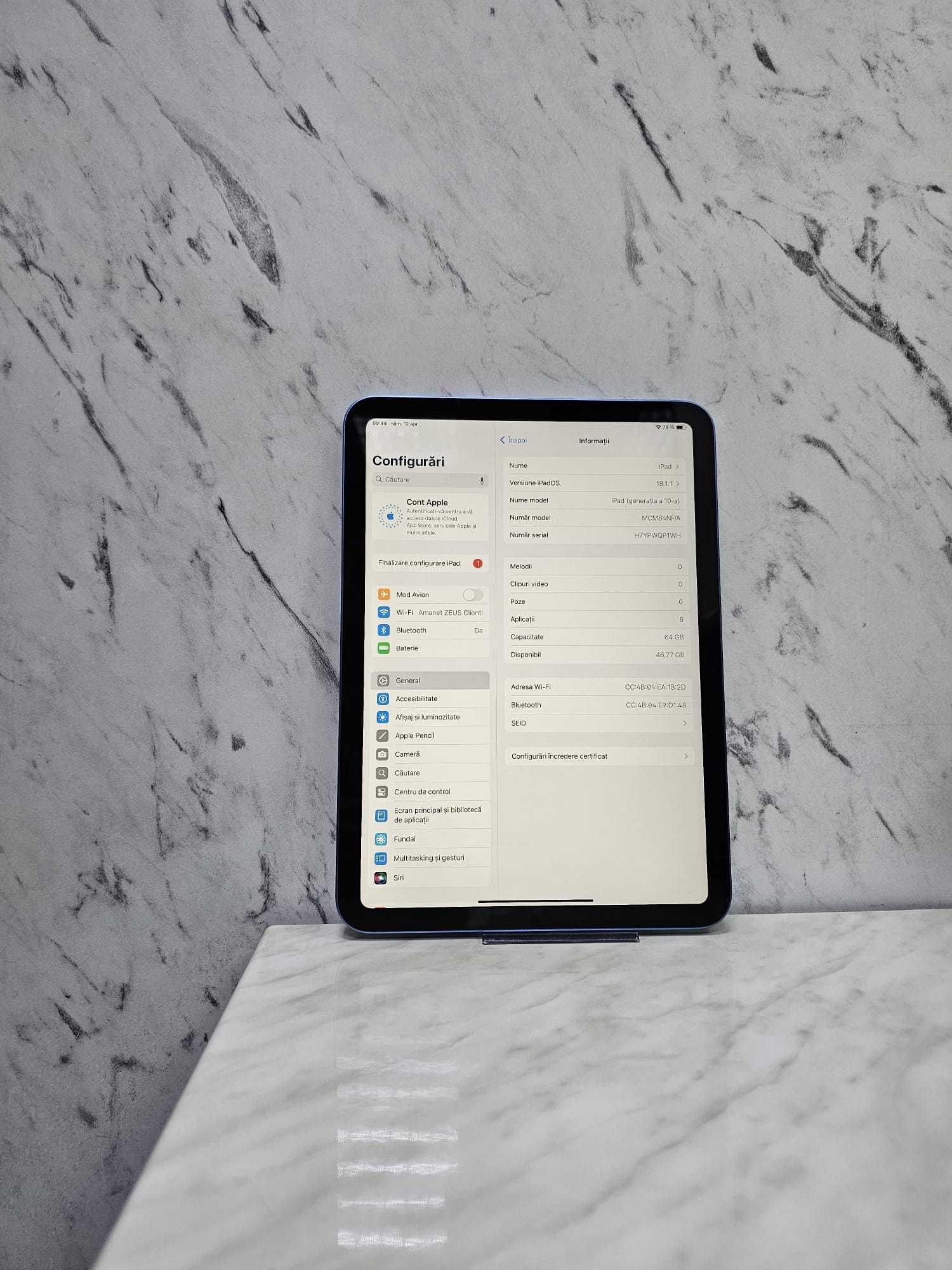 iPAD 10TH 64GB WIFI  Zeus Amanet 60758