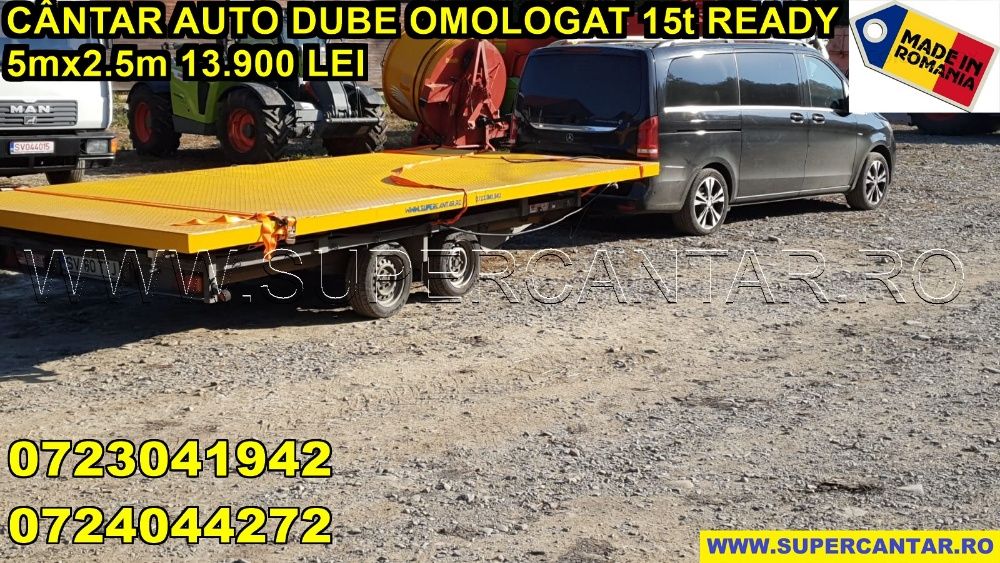 Cantar auto dube 10t-15t 5m-6m-7m