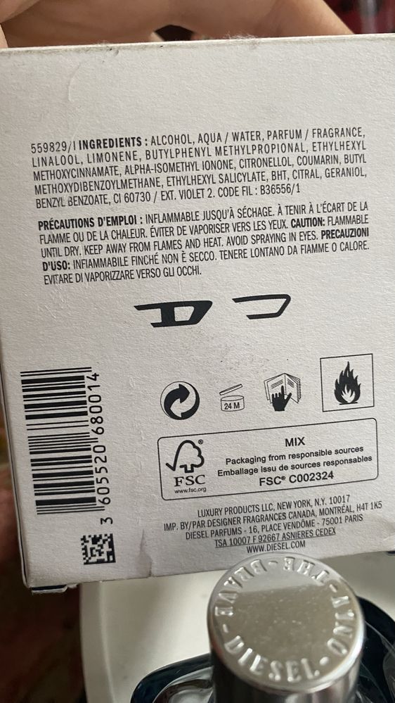 Парфюм diesel оригинал
