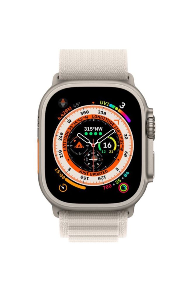 Curea pentru Apple Watch 49mm, Starlight Alpine