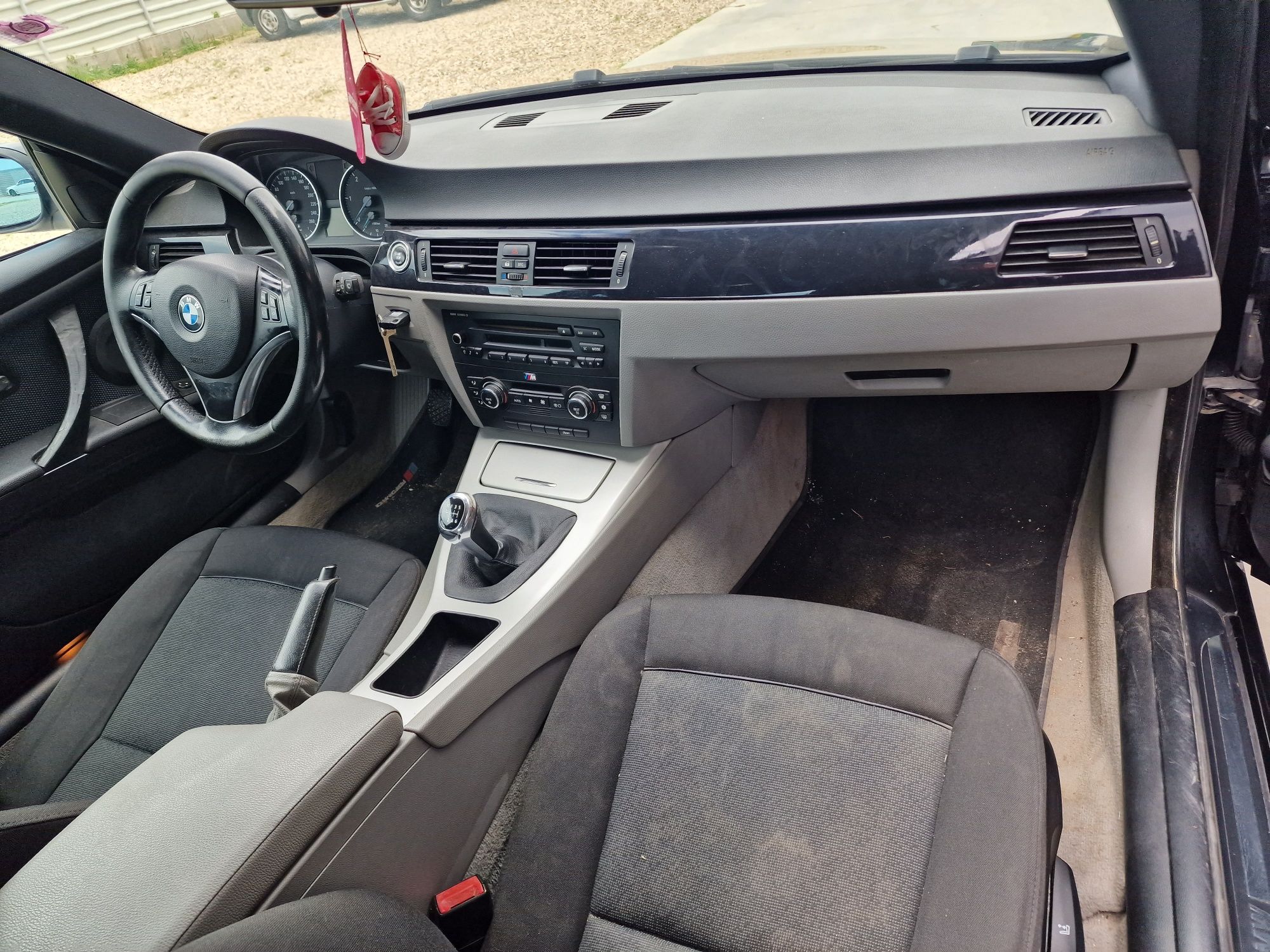 Plansa bord gri bmw e90 e91 e92 e93 fără navigatie