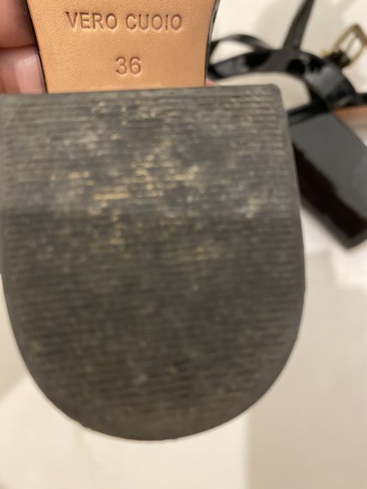 Sandale de lac (piele lacuita ) Vicenza