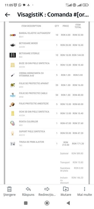 Produse/accesorii/Necesar complet pt post in micropigmentare sprâncene