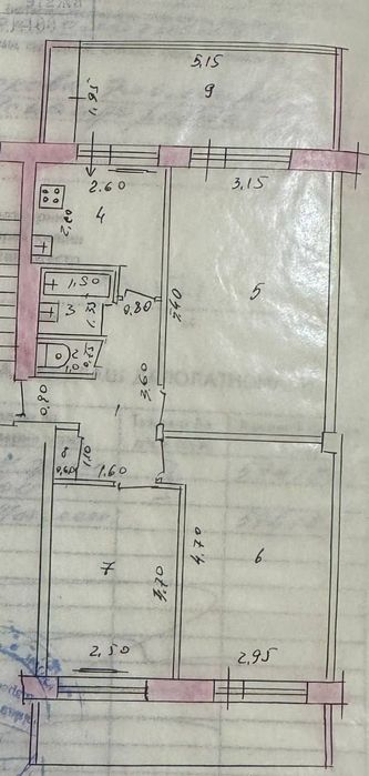 Своя Ю-абад 4 3/3/4 Кирпич Спец план  ИПОТЕКА  Универсам