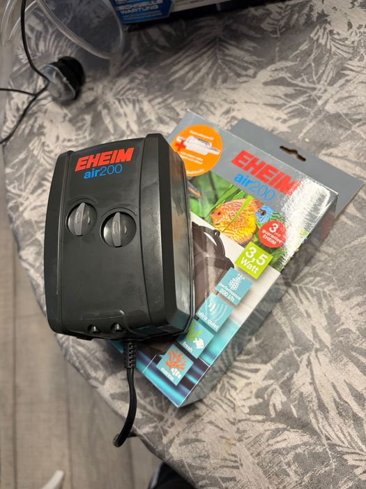 EHEIM Air 200, Pompa De Aer Pentru Acvarii 200 L/H, 2 Iesiri
