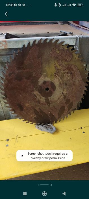 Vind ax circular 500 mm