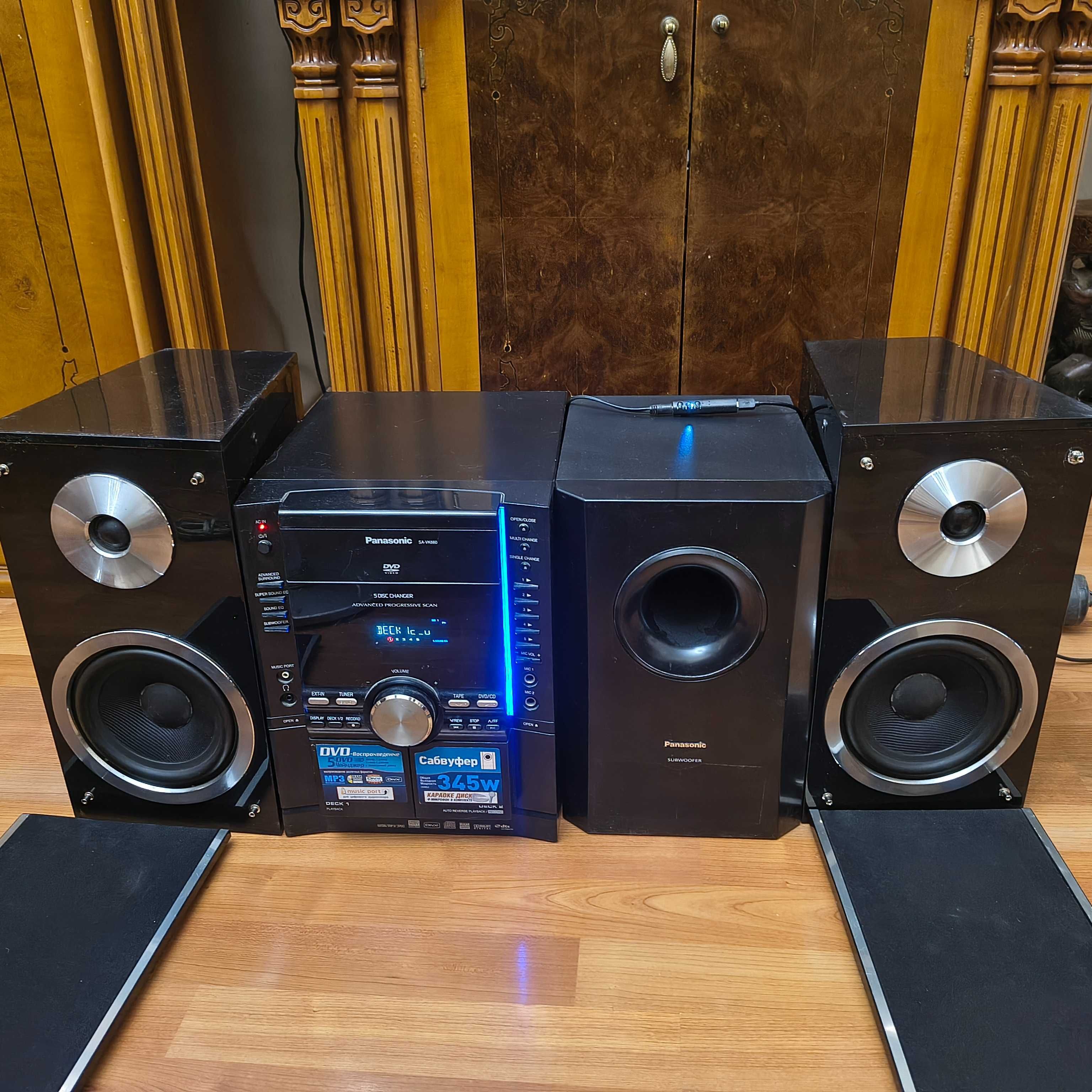 .PANASONIC музыкальный центр Bluetooth АУКС.USB