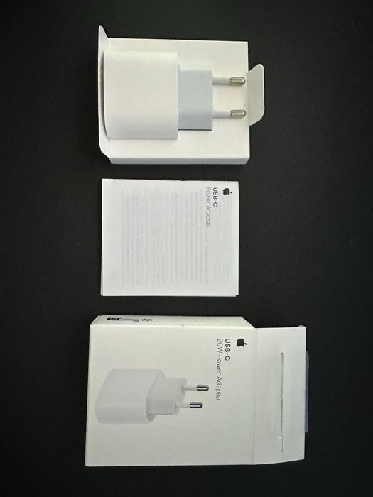 Încărcător rețea Apple, USB Type C, 20W, White