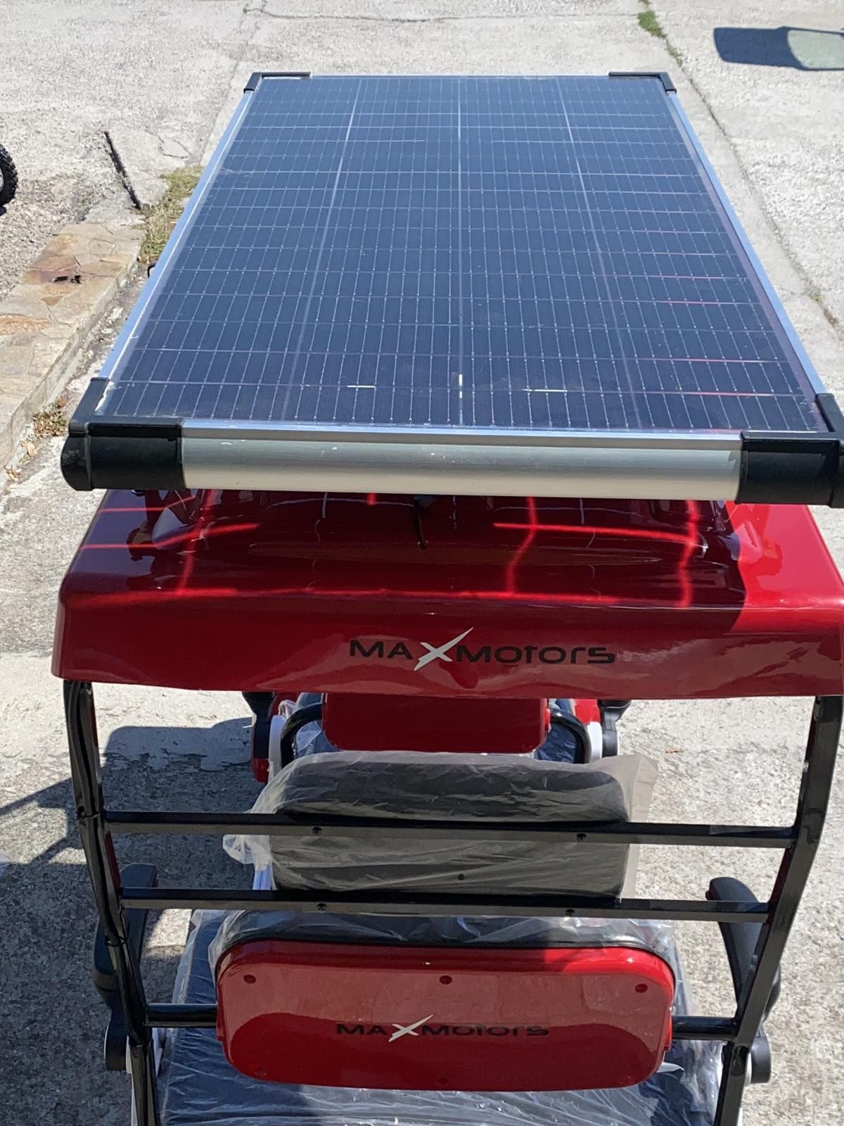 Електрическа четириколка с соларен панел CARGO SOLAR PLUS 2000W/60V/20