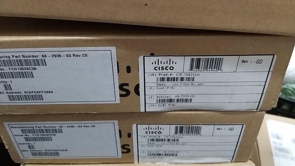 IP телефоны Cisco CP-7960G Новые