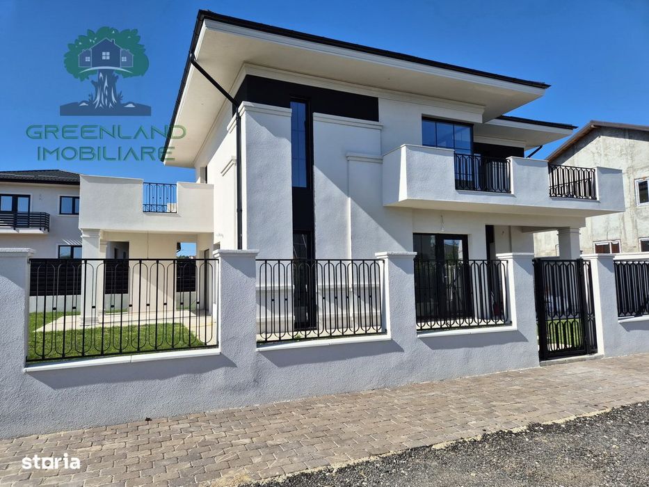 VILA individ P+E 4 camere, 3 bai, 130mp, TEREN 500mp, centru MIROSLAVA