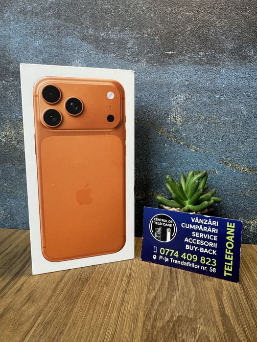 Iphone 17 Pro Max/256Gb/Garantie 2Ani Centrul de Telefoane/Rate