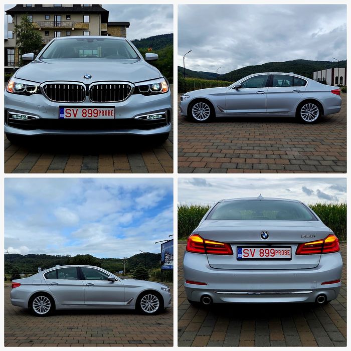 Bmw 520i Luxury Line, An 07-2018, 26,000 km Faruri Led Piele Memorie