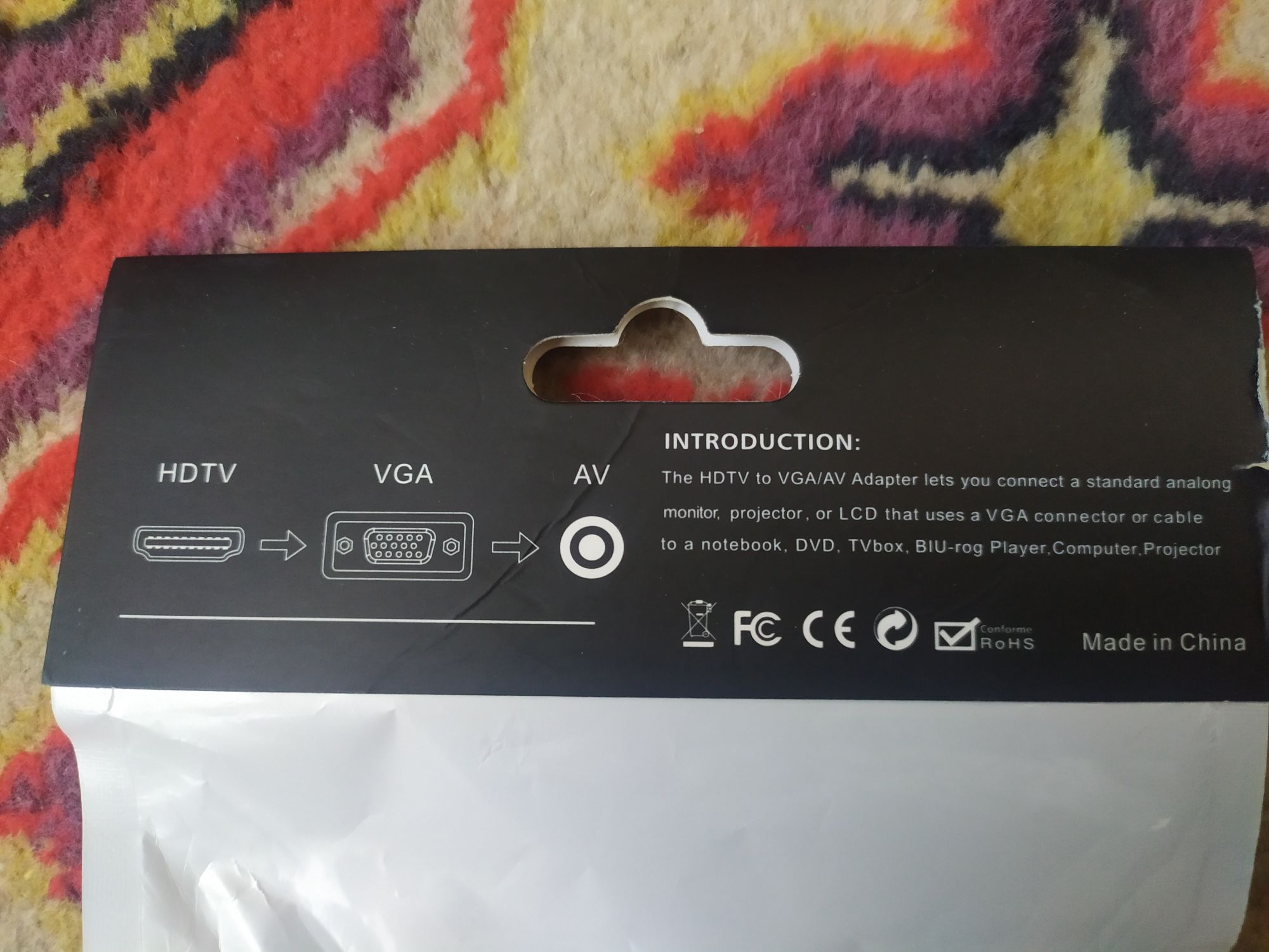 Продается переходник HDMI на VGA и AVI новый.