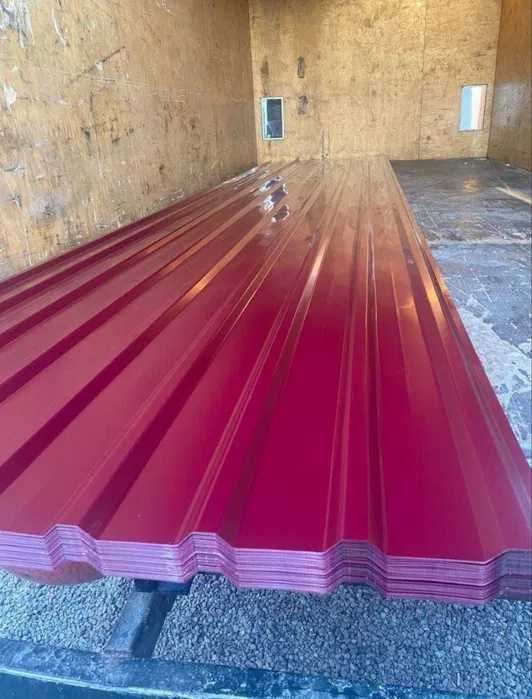 Оцинкованный, рангли Профнастил, Хамма размерлари бор