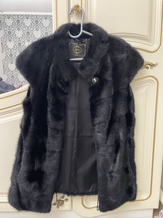 Норковая жилетка