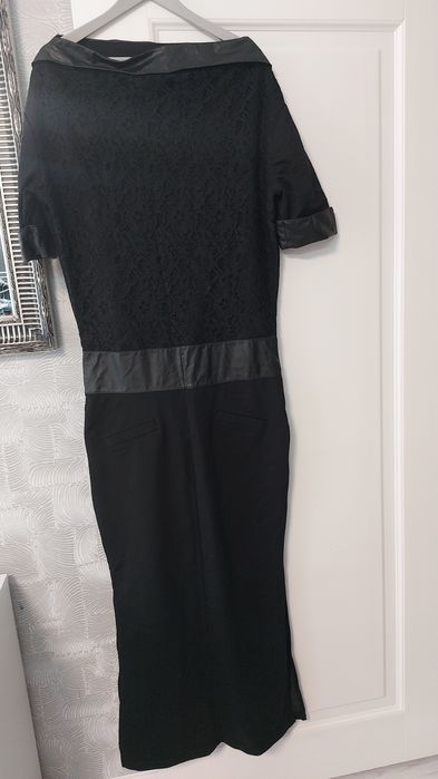 Rochie neagra lunga,