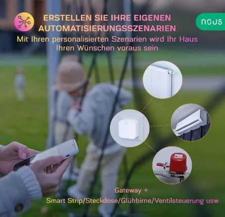 Смарт хъб NOUS E1 ZigBee Gateway, ZigBee 3.0