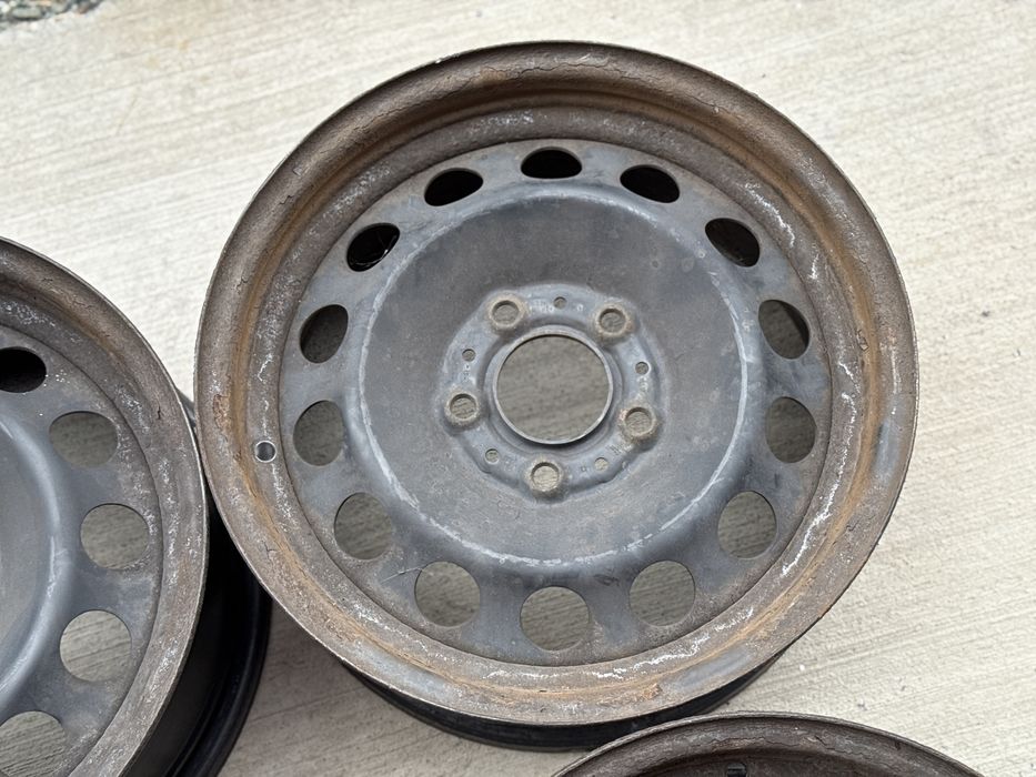 4бр. Железни 16” Джанти 5х120 за -BMW- 7Jx16EH2+,ET31 *100лв Комплект*